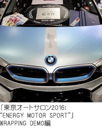 「東京オートサロン2016：“ENERGY MOTOR SPORT”」 E.M.Sブース編
